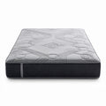 Matelas en mousse à mémoire de forme gris 200 x 150 x 20 cm pour lits adultes